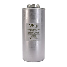 Load image into Gallery viewer, ONE Power 70/7.5-MFD, 370V or 440V Dual Run A/C Capacitor 70+7.5 uF CBB65B Air Conditioner Capacitors for AC Unit Fan Motor Start or Heat Pump or Condenser Straight Cool (OPCDR705) One Products AC Capacitors