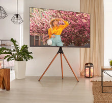 Load image into Gallery viewer, ProMounts Premium Artistic Easel Tripod TV Stand for 47-72 inch LED LCD OLED Flat and Curved Screens, Portable Height Adjustable TV Mount Stand for Bedroom, Living Room, Studio ProMounts TV Stand