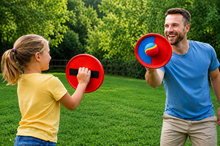 Load image into Gallery viewer, ProMounts Kids Toss & Catch Ball Game Set with 2 Hook-and-Loop Paddles and Soft Ball | Outdoor Beach, Backyard & Park Toy | Ages 3+