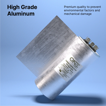 Load image into Gallery viewer, ONE Power 70/7.5-MFD, 370V or 440V Dual Run A/C Capacitor 70+7.5 uF CBB65B Air Conditioner Capacitors for AC Unit Fan Motor Start or Heat Pump or Condenser Straight Cool (OPCDR705) One Products AC Capacitors