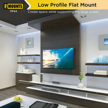 Load image into Gallery viewer, ProMounts Flat/Fixed TV Wall Mount for 32" to 65" TVs, Holds up to 100lbs (FF44) - One Products