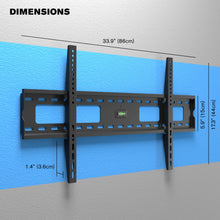 Load image into Gallery viewer, ProMounts Flat / Fixed TV Wall Mount for 50" to 92" TVs up to 165lbs (FF84) - One Products