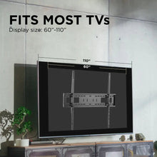 Load image into Gallery viewer, ProMounts Premium Flat / Fixed TV Wall Mount for 60" to 110" TVs Up to 165lbs (UF-PRO400) - One Products