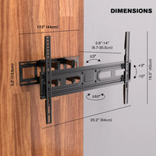 Load image into Gallery viewer, ProMounts Articulating / Full Motion Heavy Duty TV Wall Mount (OMA6403) One Products Articulating Mount