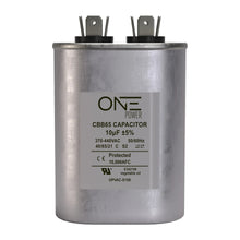 Load image into Gallery viewer, ONE Power 10-MFD, 370V or 440V Single Run A/C Capacitor (OPCSR10) One Products AC Capacitors
