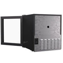 Load image into Gallery viewer, Husky Premium 1.6 Cu.Ft Premium Freestanding Glass Door Beverage Cooler & Mini Fridge, Black - One Products