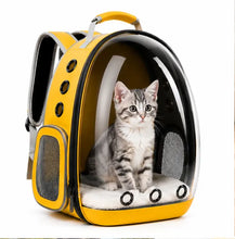 Load image into Gallery viewer, Pet Travel Backpack for Birds, Cats, Rabbits & Small Pets | Breathable Bubble Carrier with Panoramic Window One Products Pet Bag