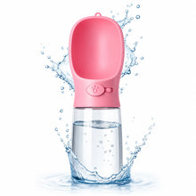 Load image into Gallery viewer, Portable Pet Water Bottle with Built-In Drinking Bowl – Leakproof Travel Water Dispenser for Dogs, Cats & Small Pets | Ideal for Walks, Hiking, Travel & Outdoor Adventures One Products