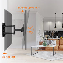 Load image into Gallery viewer, ProMounts Articulating/Full Motion TV Wall Mount for TVs 26"-45" Up to 77 lbs (OMA2201) ProMounts Articulating Mount
