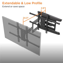 Load image into Gallery viewer, ProMounts Premium Articulating / Full Motion Wall TV Mount For 42" to 75" TVs Up to 90lbs ProMounts TV Mounts