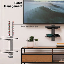 Load image into Gallery viewer, ProMounts Double Glass AV Wall Shelf - Durable and Stylish ProMounts Specialty