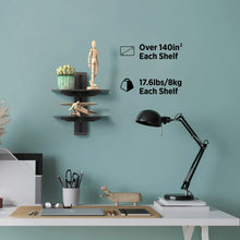 Load image into Gallery viewer, ProMounts Double Glass AV Wall Shelf - Durable and Stylish ProMounts Specialty