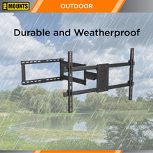 Load image into Gallery viewer, ProMounts Premium Indoor and Outdoor Articulating TV Mount TV Mount with Extendable Arm for 32"-75" TVs Holds up to 132lbs ProMounts Outdoor Articulating Mount