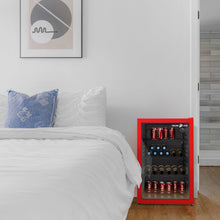 Load image into Gallery viewer, SnowLion Premium 131L Beverage Refrigerator 4.6 Cu.ft. Freestanding Mini Fridge With Glass Door in Red (OSFG022-RXL) SnowLion Glass Door Extra Large