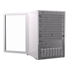 Load image into Gallery viewer, SnowLion Premium 131L Beverage Refrigerator 4.6 Cu.ft. Freestanding Mini Fridge With Glass Door in White (OSFG024-WXL) SnowLion Glass Door Extra Large