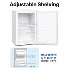Load image into Gallery viewer, SnowLion Premium 65L Solid Door 2.3 Cu.ft. Freestanding Under-Counter Mini Fridge in White (OSFS015-WL) SnowLion Solid Door Large