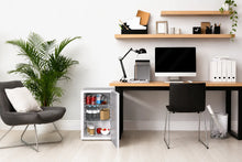 Load image into Gallery viewer, SnowLion Premium 65L Solid Door 2.3 Cu.ft. Freestanding Under-Counter Mini Fridge in White (OSFS015-WL)
