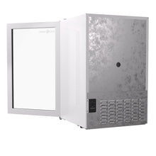 Load image into Gallery viewer, SnowLion Premium 69L Beverage Refrigerator 2.4 Cu.ft. Freestanding Mini Fridge With Glass Door in White (OSFG018-WL) SnowLion Glass Door Large