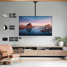 Load image into Gallery viewer, ProMounts Tilt and Swivel Ceiling TV Mount 37-90 Inch Screens Holds up to 110Lbs. (UC-PRO310XL) ProMounts Ceiling Mount