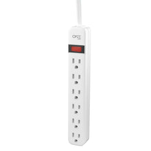 Load image into Gallery viewer, ONE Power 6 Outlet Power Strip with 2 Foot Extension Cord (PS601) - One Products