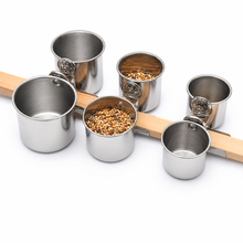 Load image into Gallery viewer, ProMounts Bird Feeding Cup Set (3 Pairs) Stainless Steel Twin Cage Feeders for Food &amp; Water | Small, Medium &amp; Large Bird Cups
