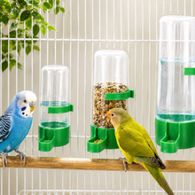 Load image into Gallery viewer, ProMounts 3-Pack Automatic Bird Feeder &amp; Water Dispenser Set – Small, Medium &amp; Large Gravity Feed Cage Cups for Budgies, Parakeets, Cockatiels &amp; Small Birds
