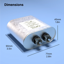 Load image into Gallery viewer, ONE Power 15-MFD, 370V or 440V Single Run A/C Capacitor 15 uF CBB65B Air Conditioner Capacitors for AC Unit Fan Motor Start or Heat Pump or Condenser Straight Cool (OPCSR15) One Products AC Capacitors
