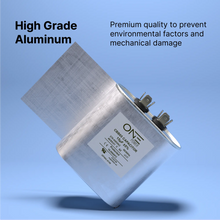 Load image into Gallery viewer, ONE Power 15-MFD, 370V or 440V Single Run A/C Capacitor 15 uF CBB65B Air Conditioner Capacitors for AC Unit Fan Motor Start or Heat Pump or Condenser Straight Cool (OPCSR15) One Products AC Capacitors
