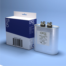 Load image into Gallery viewer, ONE Power 15-MFD, 370V or 440V Single Run A/C Capacitor 15 uF CBB65B Air Conditioner Capacitors for AC Unit Fan Motor Start or Heat Pump or Condenser Straight Cool (OPCSR15) One Products AC Capacitors
