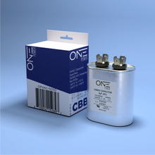 Load image into Gallery viewer, ONE Power 5-MFD, 370V or 440V Single Run A/C Capacitor 5 uF CBB65B Air Conditioner Capacitors for AC Unit Fan Motor Start or Heat Pump or Condenser Straight Cool (OPCSR5) One Products AC Capacitors

