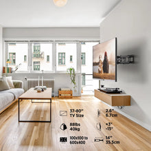 Load image into Gallery viewer, ProMounts Articulating / Full Motion Heavy Duty TV Wall Mount (OMA6403) One Products Articulating Mount
