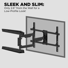 Load image into Gallery viewer, ProMounts  Premium Articulating / Full Motion TV Wall Mount For 42&quot; to 75&quot; TVs Up to 90lbs (FSA64) - One Products
