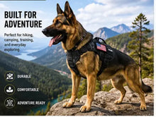 Load image into Gallery viewer, Heavy Duty Tactical Dog Harness for Medium &amp; Large Dogs | No-Pull Military Vest with Metal Buckles, Control Handle &amp; Adjustable Fit One Products pet
