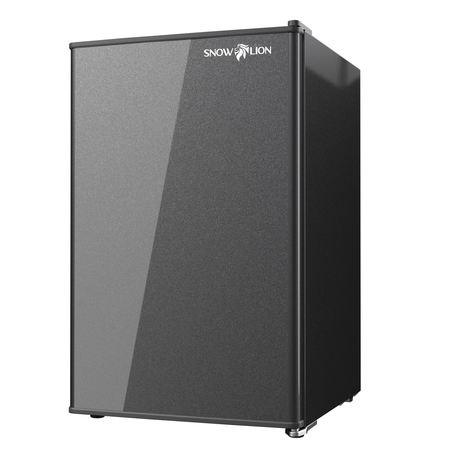 Husky Premium 65L Solid Door 2.3 Cu.ft. Freestanding Under-Counter Mini Fridge in Black Husky-NA Solid Door Large