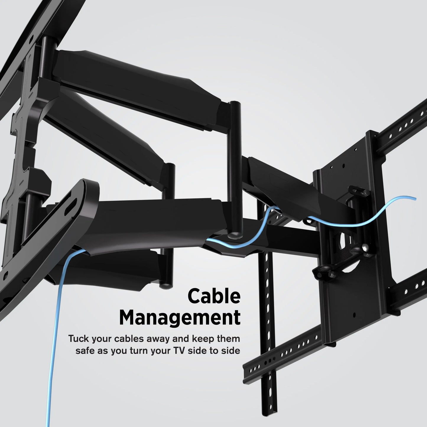 ProMounts Premium Full Motion / Articulating TV Wall Mount for 42" to 85" TVs Up to 100lbs (MA641) - One Products