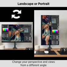 Load image into Gallery viewer, ProMounts Landscape to Portrait Single Monitor Arm for 13” to 32” Screens Holds up to 17.6 lbs - One Products
