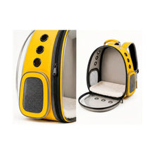 Load image into Gallery viewer, Pet Travel Backpack for Birds, Cats, Rabbits &amp; Small Pets | Breathable Bubble Carrier with Panoramic Window One Products Pet Bag
