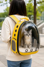 Load image into Gallery viewer, Pet Travel Backpack for Birds, Cats, Rabbits &amp; Small Pets | Breathable Bubble Carrier with Panoramic Window One Products Pet Bag
