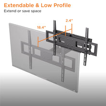 Load image into Gallery viewer, ProMounts Articulating/Full Motion TV Wall Mount for 37”-85” TVs Holds up to 88lbs ProMounts Articulating Mount
