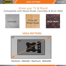 Load image into Gallery viewer, ProMounts Articulating/Full Motion TV Wall Mount for TVs 26&quot;-45&quot; Up to 77 lbs ProMounts Articulating Mount
