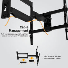 Load image into Gallery viewer, ProMounts Premium Articulating / Full-Motion TV Wall Mount for 32&quot; to 65&quot; TVs up to 80lbs Promounts Articulating Mount
