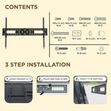 Load image into Gallery viewer, ProMounts Tilt / Tilting TV Wall Mount For 60&quot; to 110&quot; TVs Up to 165lbs (UT-PRO410) ProMounts Tilt Mount
