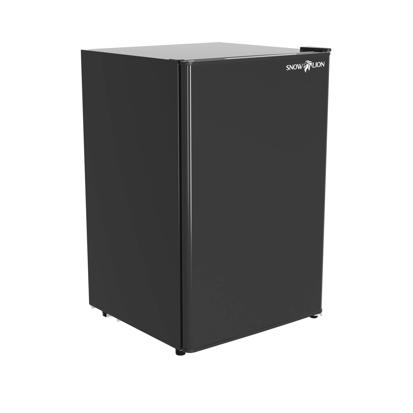 SnowLion Premium 122L Solid Door 4.3 Cu.ft. Freestanding Under-Counter Mini Fridge in Black SnowLion Solid Door Extra Large