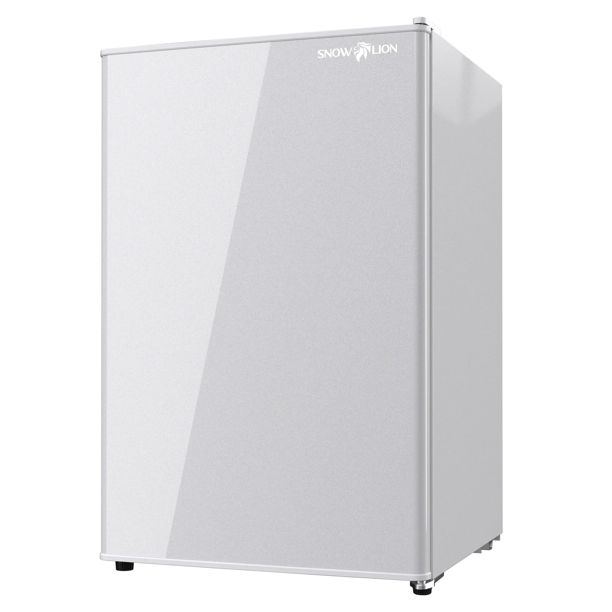 SnowLion Premium 122L Solid Door Mini Fridge 4.3 Cu.ft. Freestanding Under-Counter Mini Fridge in White SnowLion Solid Door Extra Large