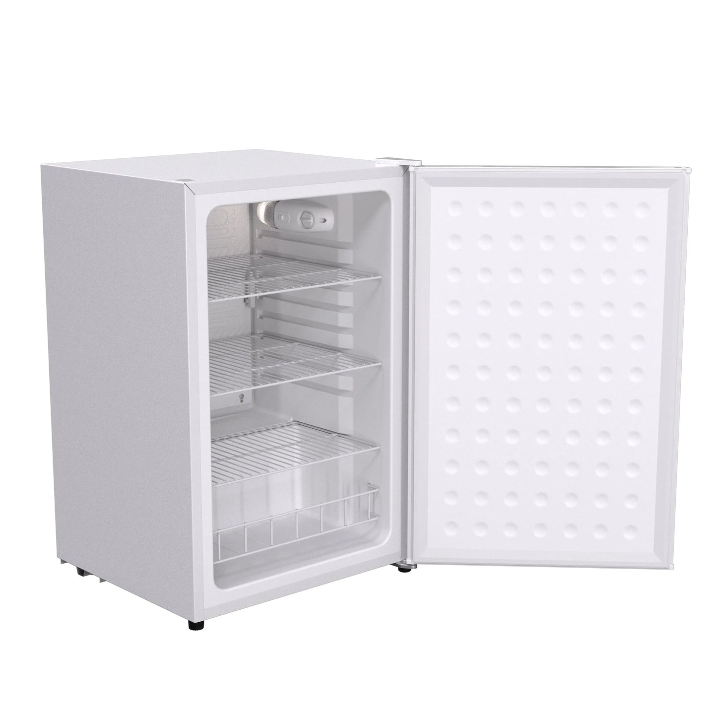 SnowLion Premium 122L Solid Door Mini Fridge 4.3 Cu.ft. Freestanding Under-Counter Mini Fridge in White SnowLion Solid Door Extra Large