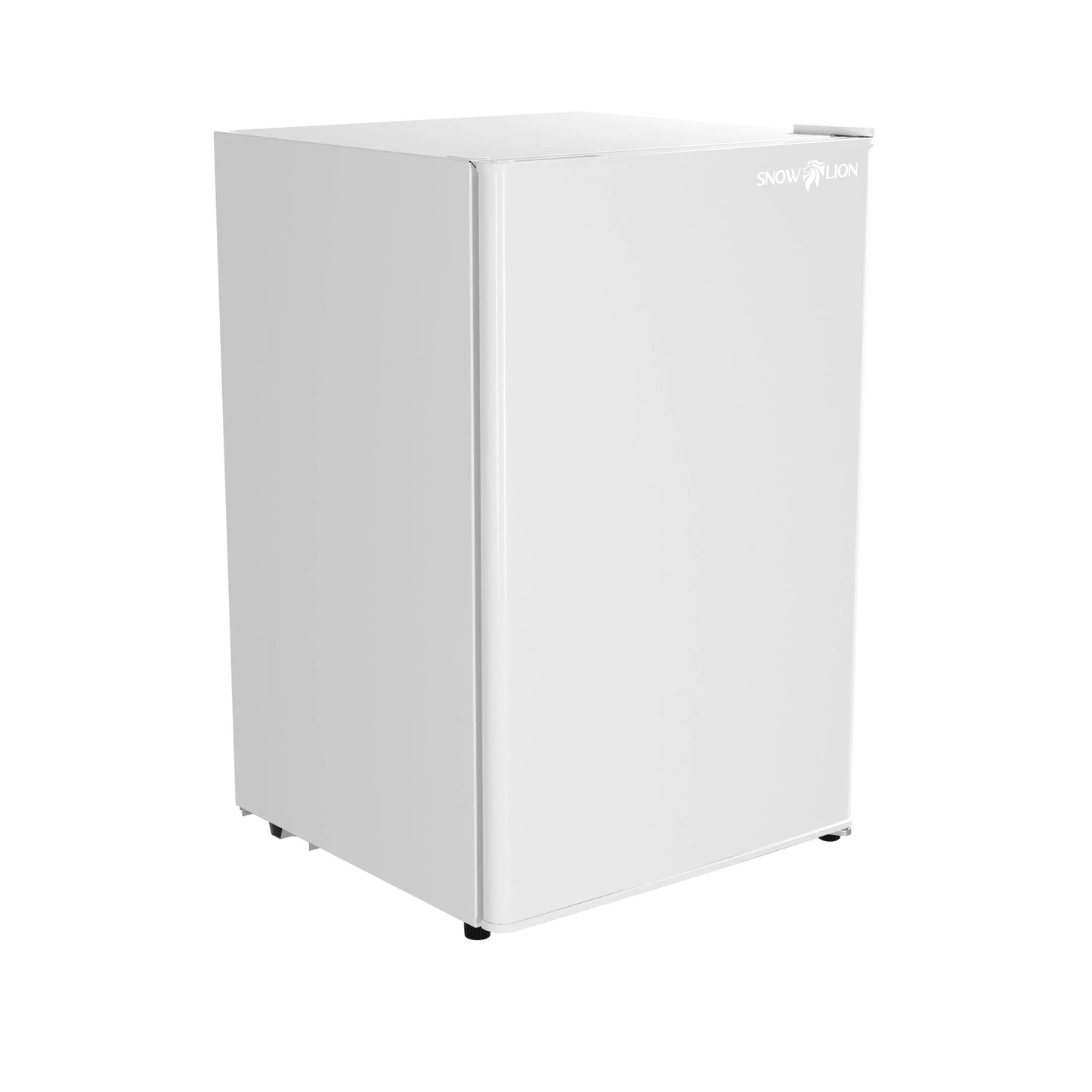 SnowLion Premium 122L Solid Door Mini Fridge 4.3 Cu.ft. Freestanding Under-Counter Mini Fridge in White SnowLion Solid Door Extra Large