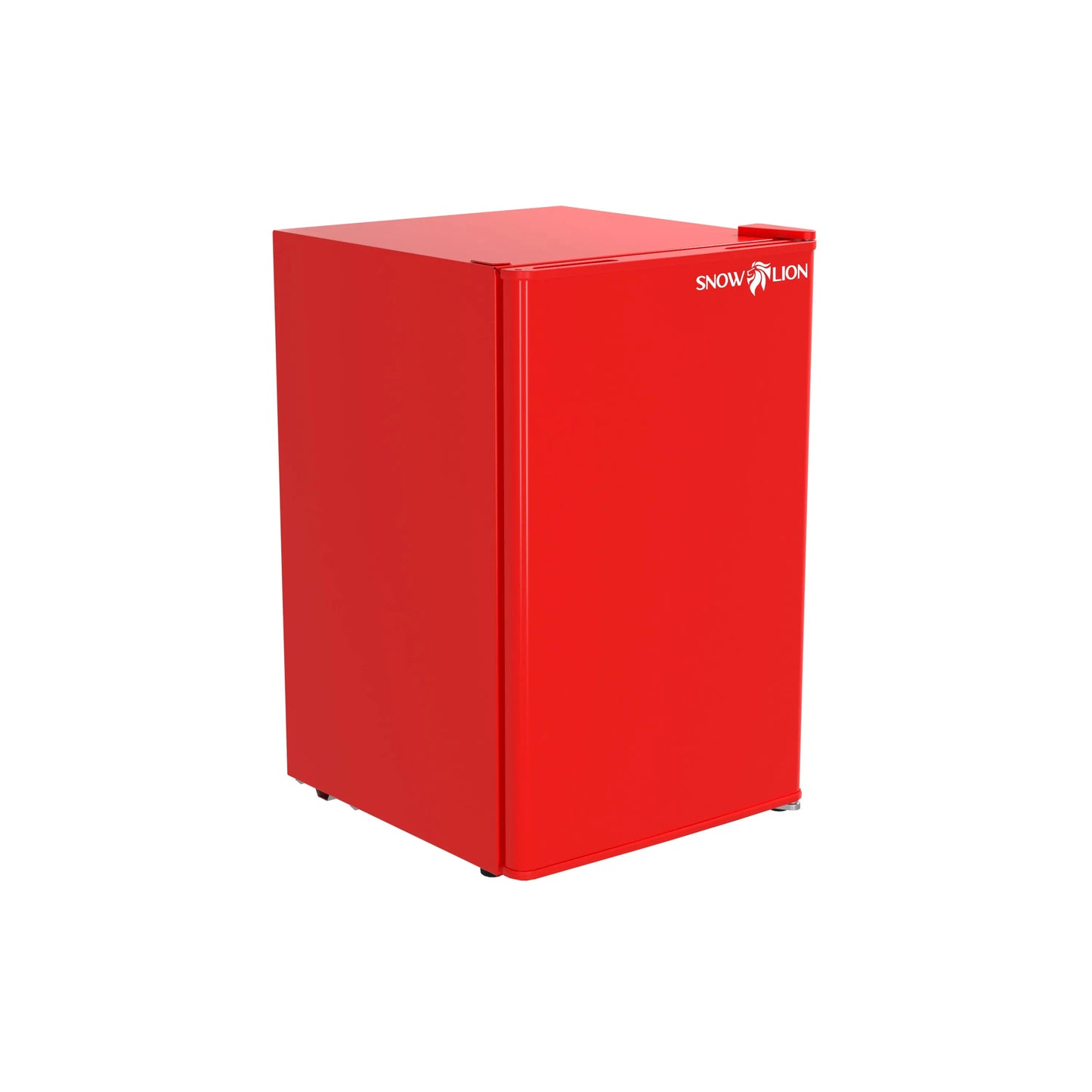 SnowLion Premium 65L Solid Door 2.3 Cu.ft. Freestanding Under-Counter Mini Fridge in Red SnowLion Solid Door Large