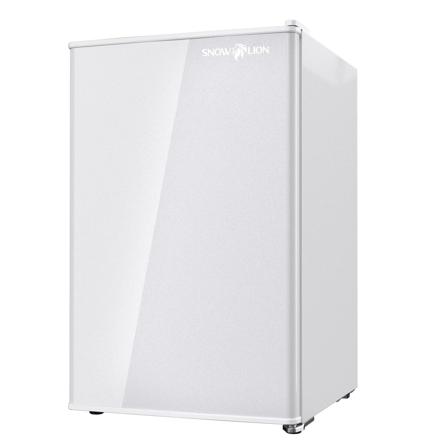 SnowLion Premium 65L Solid Door 2.3 Cu.ft. Freestanding Under-Counter Mini Fridge in White SnowLion Solid Door Large