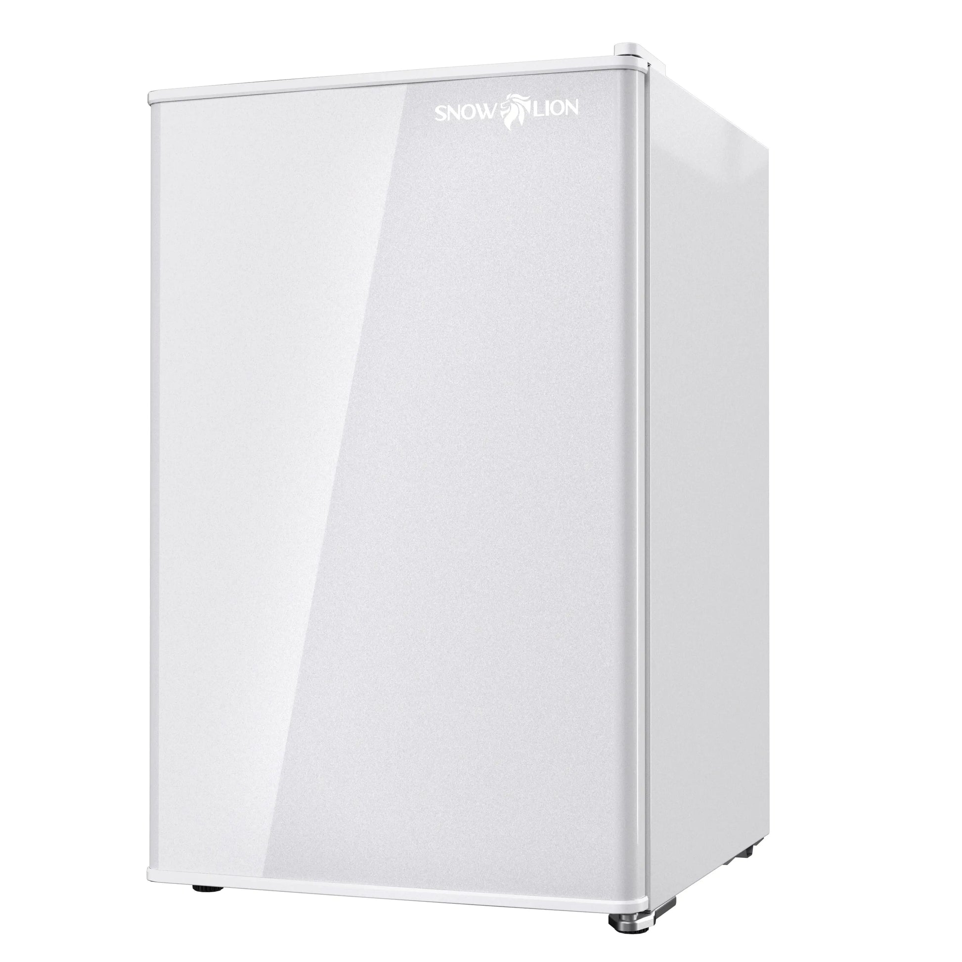 SnowLion Premium 65L Solid Door 2.3 Cu.ft. Freestanding Under-Counter Mini Fridge in White SnowLion Solid Door Large