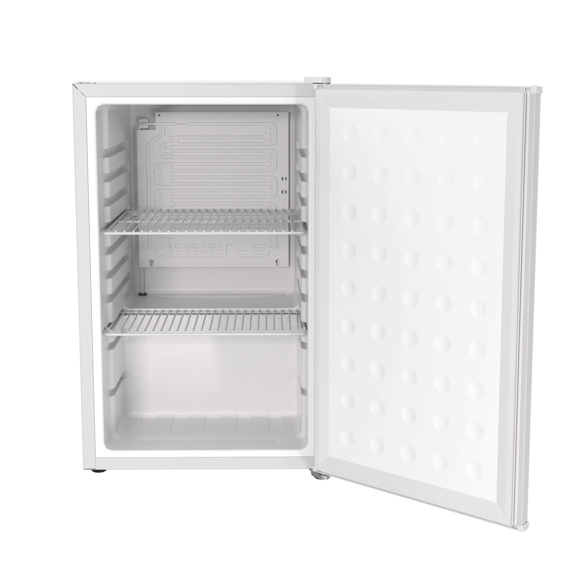 SnowLion Premium 65L Solid Door 2.3 Cu.ft. Freestanding Under-Counter Mini Fridge in White SnowLion Solid Door Large